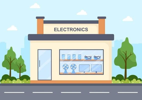 electronic shop retail pe