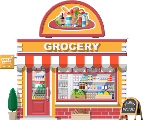 grocery store retail pe